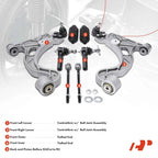 Set of 8 Control Arms with Ball Joints for Buick LeSabre Cadillac