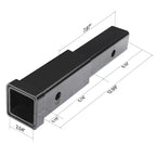 2" Receiver Trailer Extension Hitch for Towing 4000Lbs