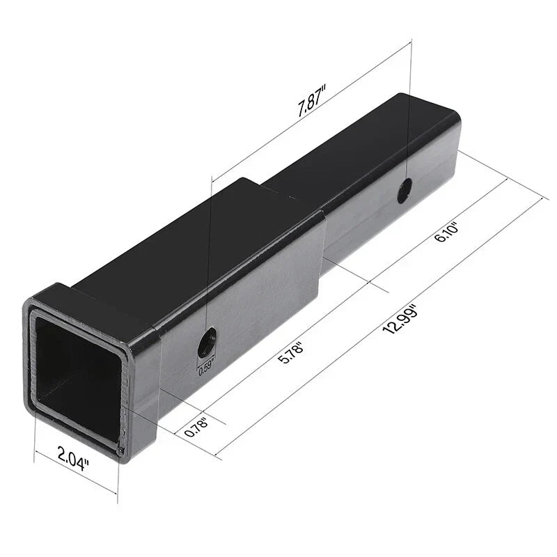 2" Receiver Trailer Extension Hitch for Towing 4000Lbs