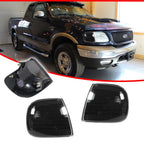 Set of 2 Black Corner Lights for Ford F150 Expedition (1997–2004)