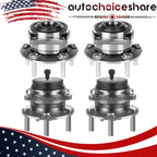 Set of 4 Wheel Hub Bearing Assemblies for Hyundai Santa Fe Sport (2013–2018)