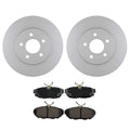 Bosch QuietCast Rear Rotor & Akebono ProACT Ceramic Brake Pads for Mustang