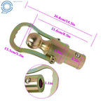 Trailer Hitch Ball & Safety Chain Kit for Ford GM Nissan Trucks