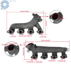 Pair Exhaust Manifold for Ford F-250 HD (1996-1997)
