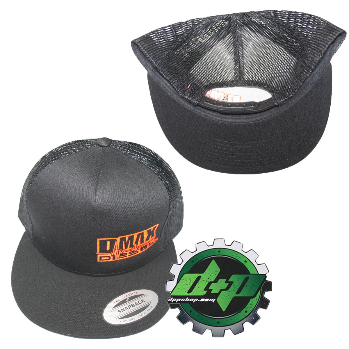 DMAX Diesel Snapback Trucker Cap for Chevy Duramax (2011–2023)