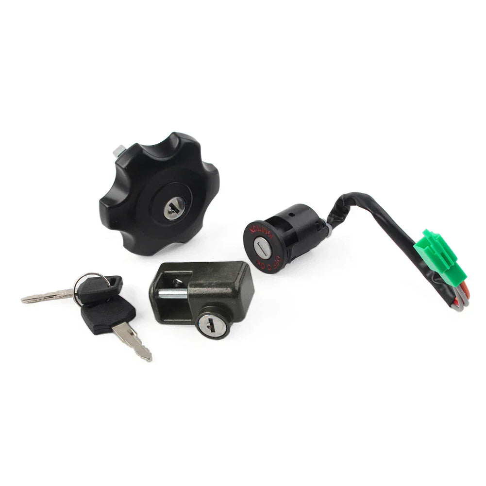 Ignition Key Switch Gas Cap Lock Set for Suzuki DRZ400SM (2005-2022)