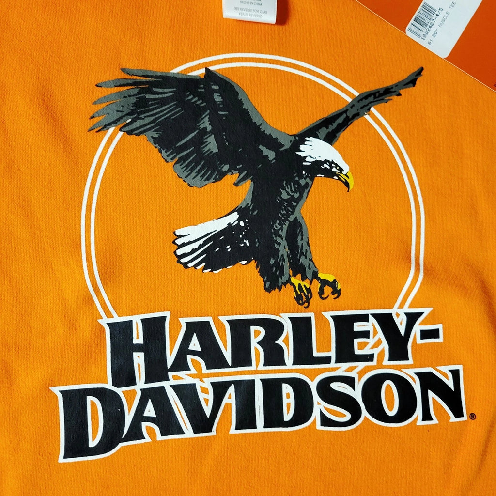 Sleeveless Muscle Tee for Harley-Davidson Little Boys (No Year)