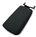 Center Console Lid Armrest Cover for Ford Escape (2017–2019) Black PVC Leather