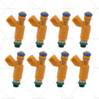Set of 8 Fuel Injectors for Land Rover Range Rover 4.4L (2005–2009) 195500-4260