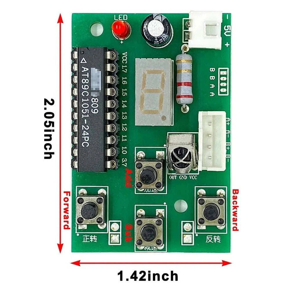 Stepper Motor Driver with Remote Control for Various Applications