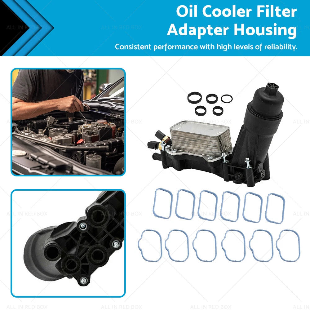 Oil Cooler Filter Adapter Housing for Chrysler Jeep Dodge Ram 3.6 (2014–2017)