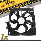 Cooling Fan Assembly for BMW X5 (2011–2013) X6 (2008–2014)