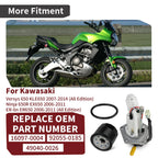 Fuel Pump Assembly w/ O-Ring + Oil Filter for Kawasaki Versys 650 (2007–2014)