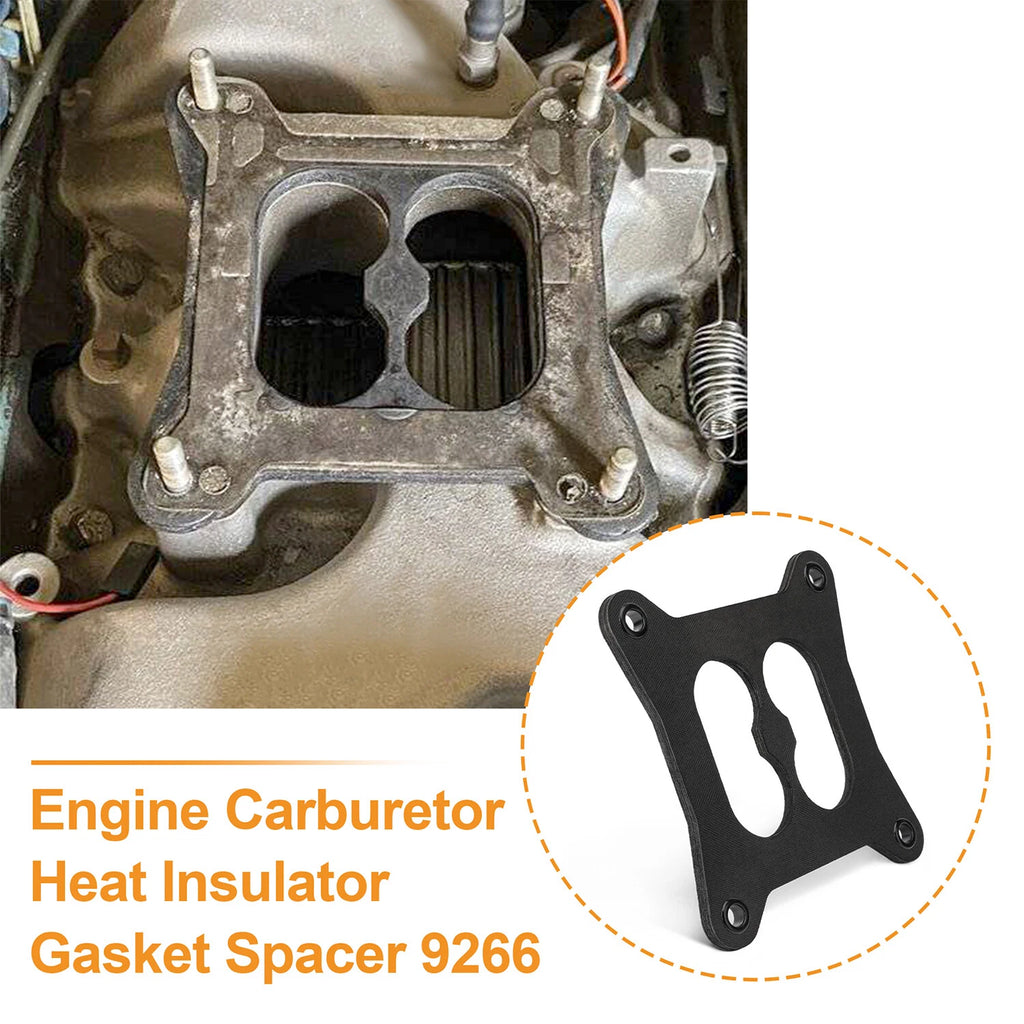 Carburetor Heat Insulator Gasket Kit 9266 for Edelbrock Performer