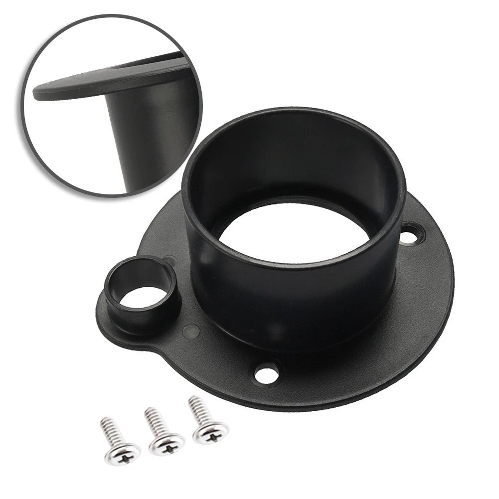 Rigging Hose Flange for Small Boat Outboard Fuel and Cable Systems