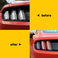 2X Tail Light Cover for Car (Honeycomb)