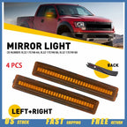 2X LED Side Mirror Turn Signal Light Lamps for Ford F150 (2009–2014)