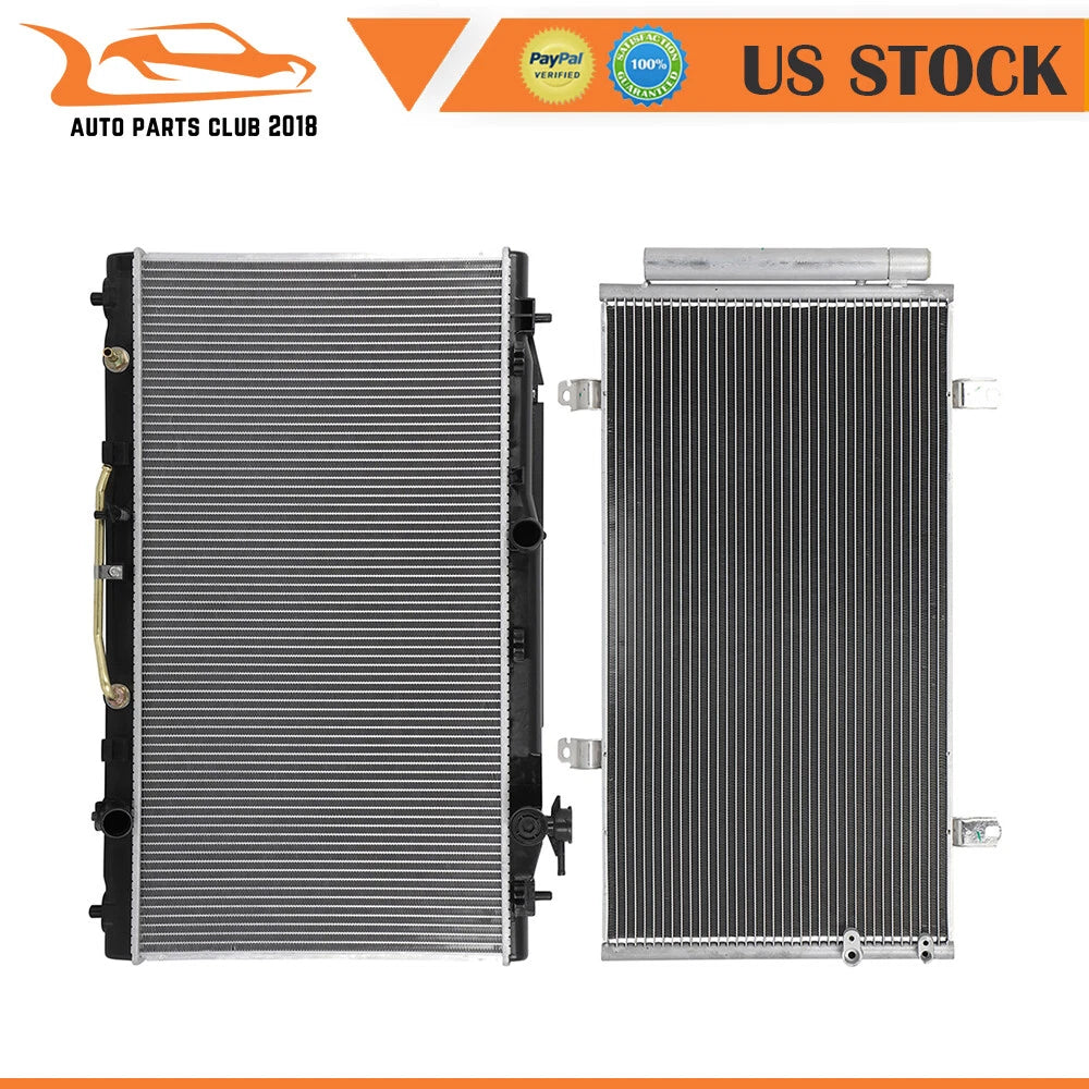 Radiator and AC Condenser for Lexus ES350 (2007–2011) & Toyota Venza (2009–2015)