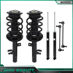 Front Struts, Sway Bars, Rear Shock Absorbers w/Coil Spring for Ford Escape (2013)