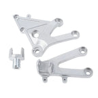 Silver Front Foot Pegs for Honda CBR600RR (2003-2006)