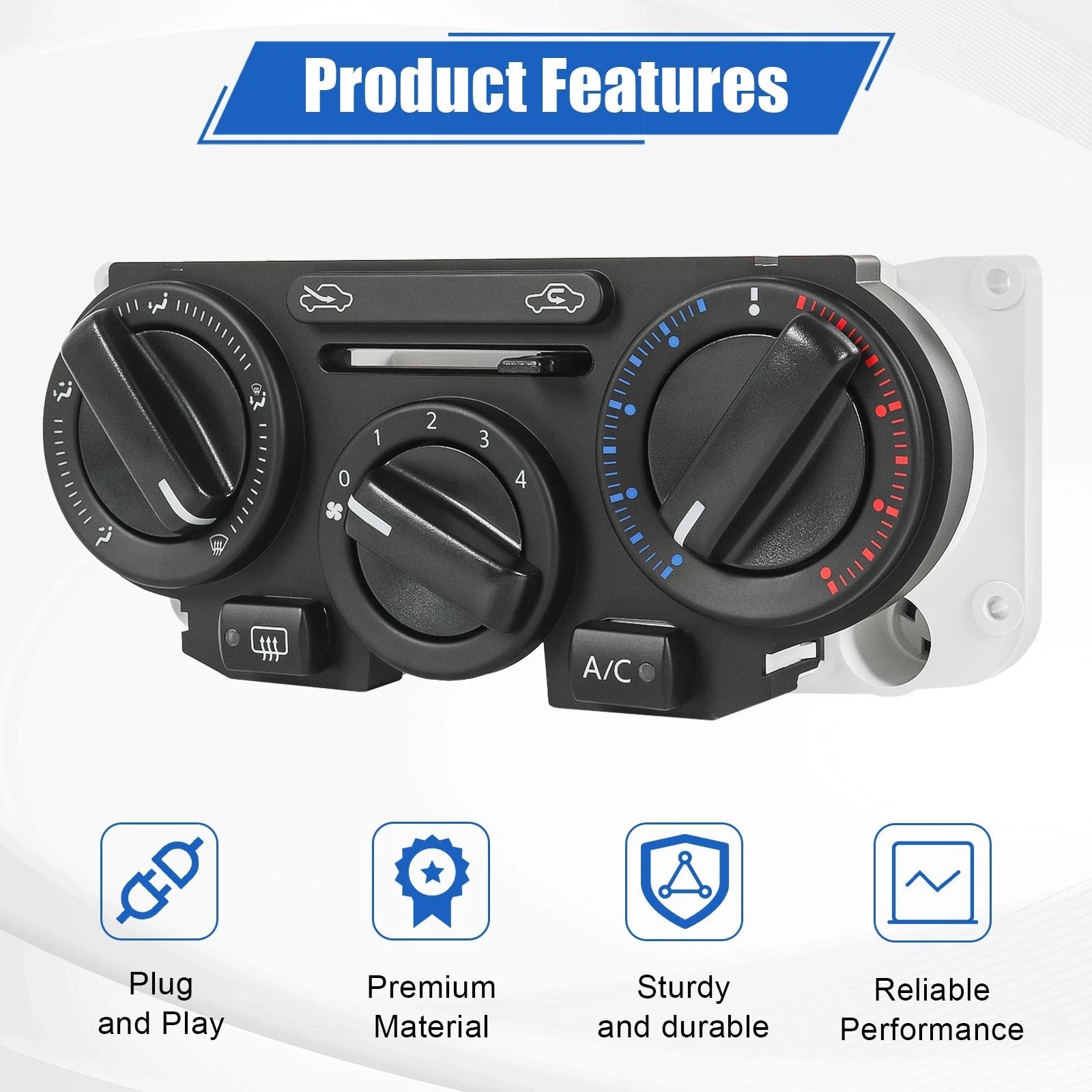 A/C Control Panel Switch for Nissan Versa Tiida (2004-2011)