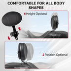 Backrest Pad for Harley Touring Road Street Glide (1997-2025)