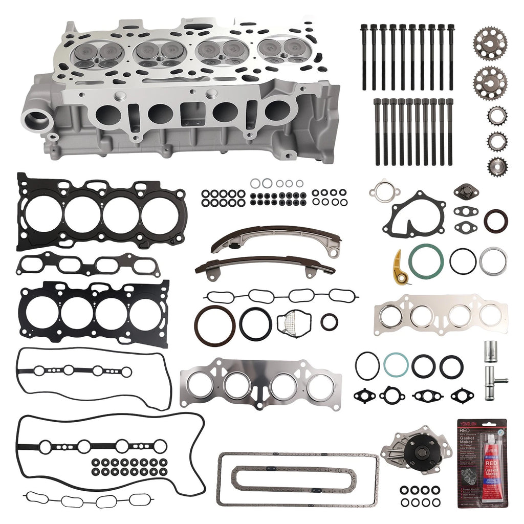 Cylinder Head Gasket Set + Timing Chain Kit for Toyota Scion 2.4L (2004–2015)