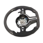 Carbon Fiber Steering Wheel for BMW F20 F21 F30 F32 F80 F82 F87 M2 M3 M4 (2012–2020)