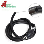 3/8" Fuel Hose Line Assembly with Primer Bulb for Marine Outboard Motors