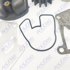 Water Pump Kit with Housing for OMC King Cobra (1992–1995) 3854661