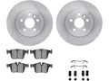Rear Brake Pad and Rotor Kit for Jaguar E-Pace (2020) VG912HF