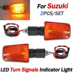 Turn Signals for Suzuki DR125 DR200 DR250 DR350 GSXR750 GSXR1100 (1990–2000)
