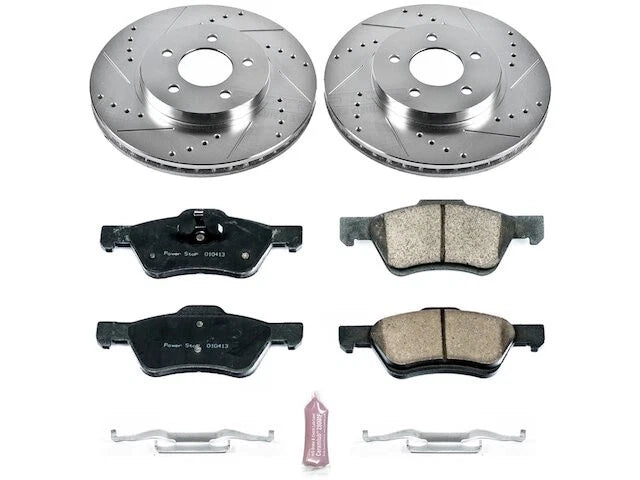 Front Brake Pad and Rotor Kit for Mazda Tribute (2010) WN384TS