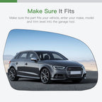 Mirror Glass Replacement for Audi A3/S3/A4/S4/A5 (2010–2015) RH Side