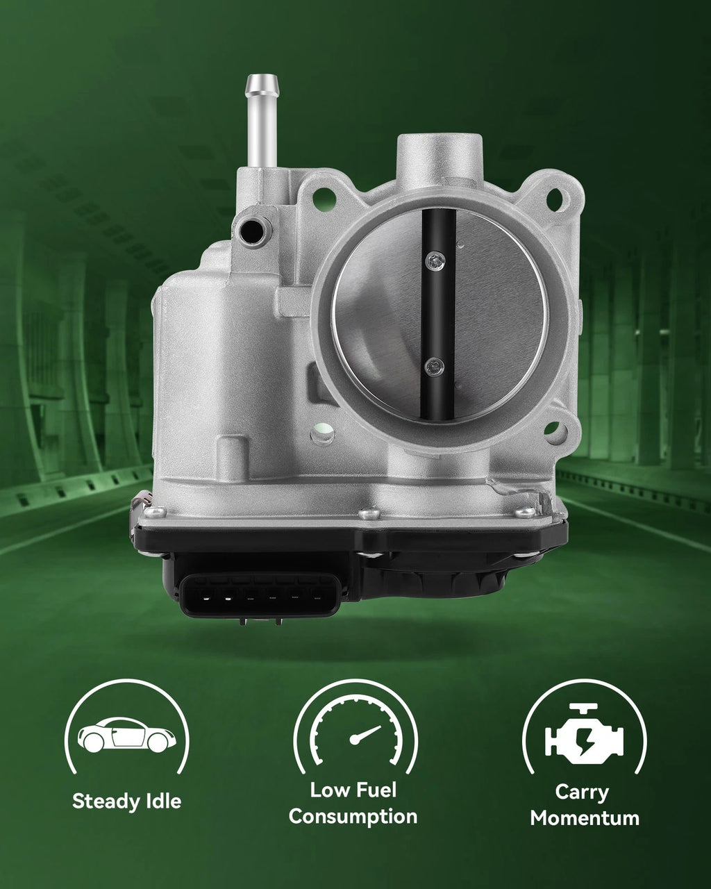 Throttle Body for Nissan Sentra Tiida Versa NV200 1.8L 2.0L (2007–2019) 16119ET000