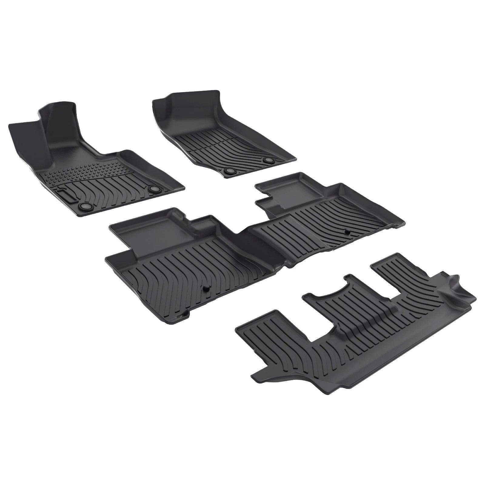 Set of 3 Row Floor Mats for Lincoln Aviator (2020–2025)