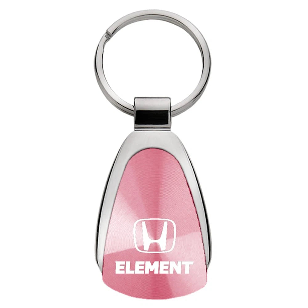 Pink Teardrop Keychain - Officially Licensed for Honda Element