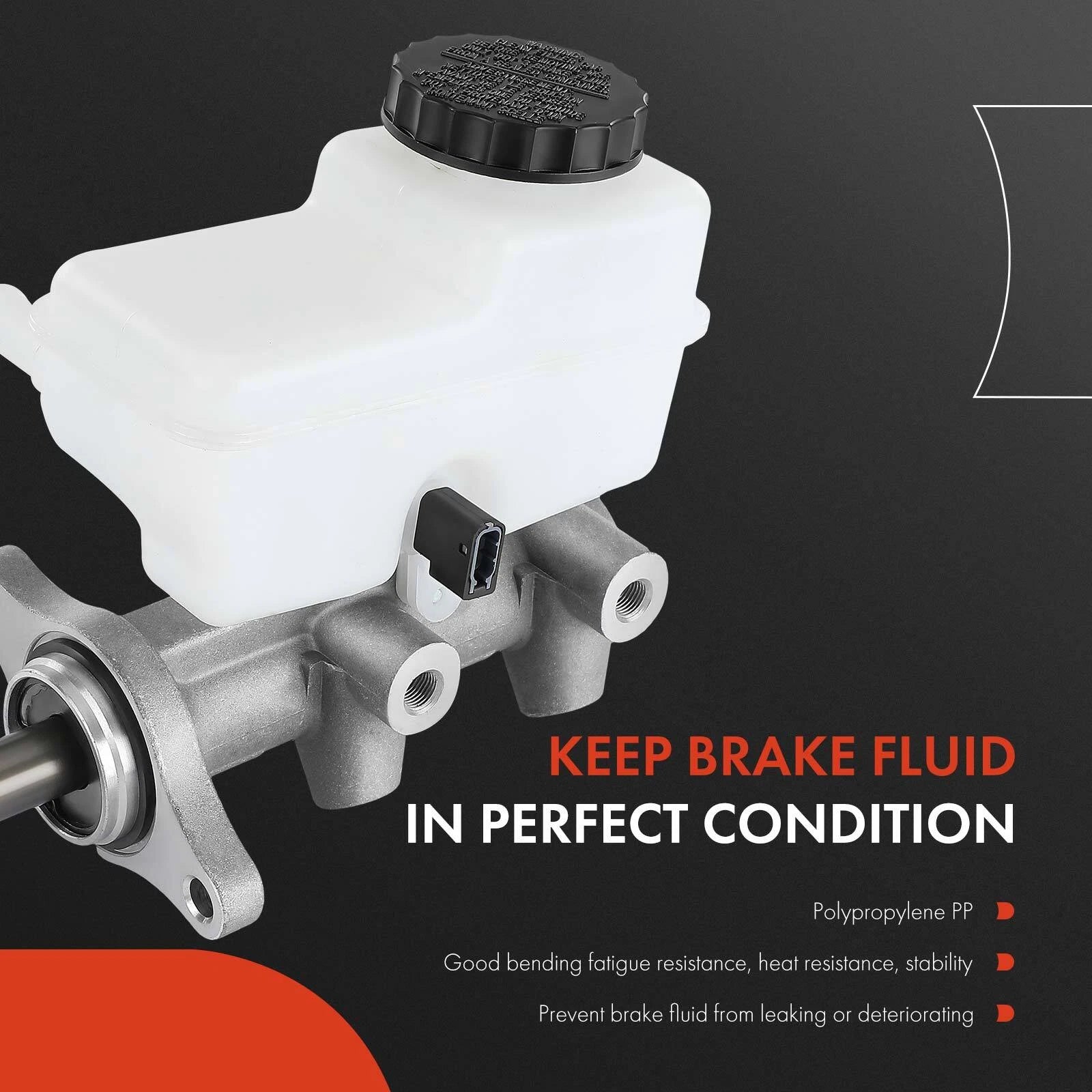 Brake Master Cylinder with Reservoir & Sensor for Nissan Frontier (2005–2010)