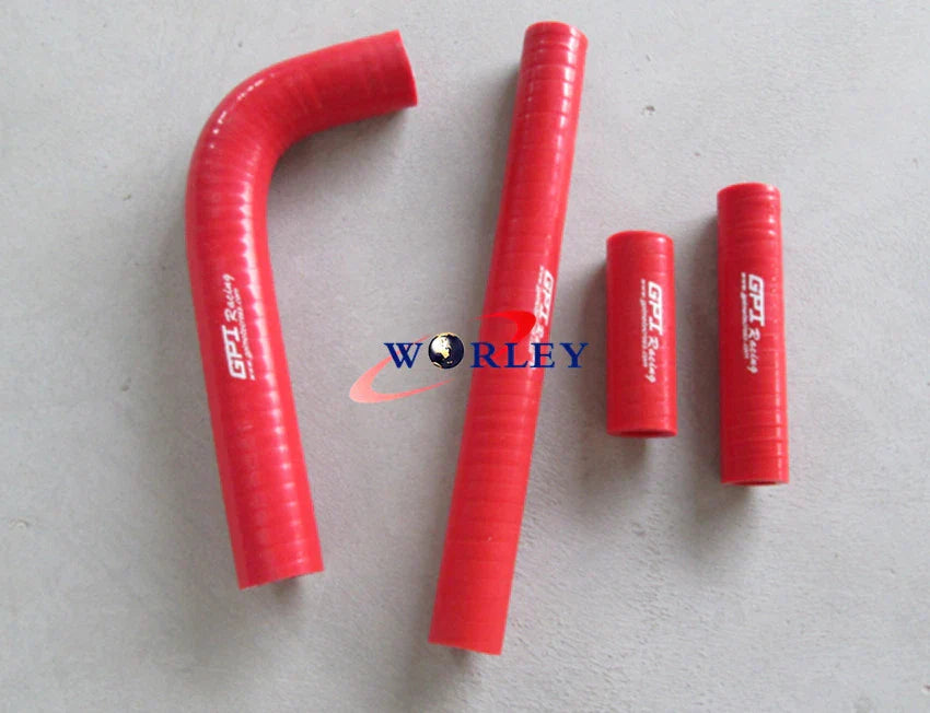 RED Silicone Radiator Hose for Yamaha YZ400F/WR400F/YZ426F/WR426F (1998-2002)