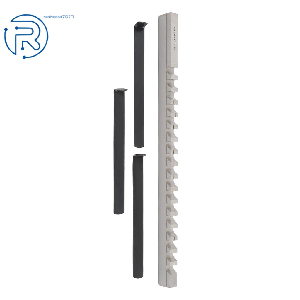 D Style HSS Standard Keyway Broach for CNC Machines (1/2" & 9/16")