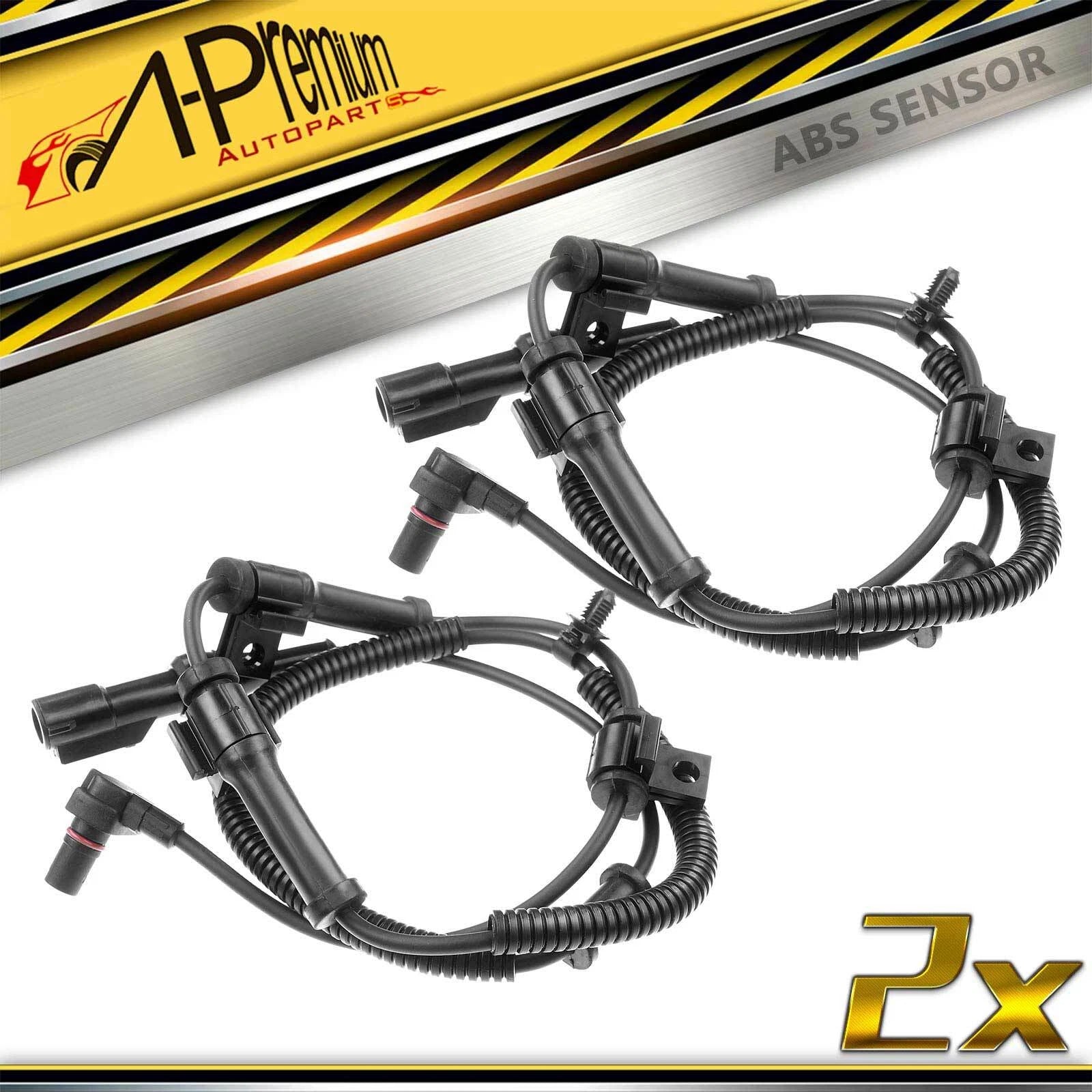 2X Front ABS Wheel Speed Sensor for Ford F-250 F-350 Super Duty (2005–2010)