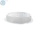 Set of 10 Plastic Drip Trays for Plant Growth and Decoration