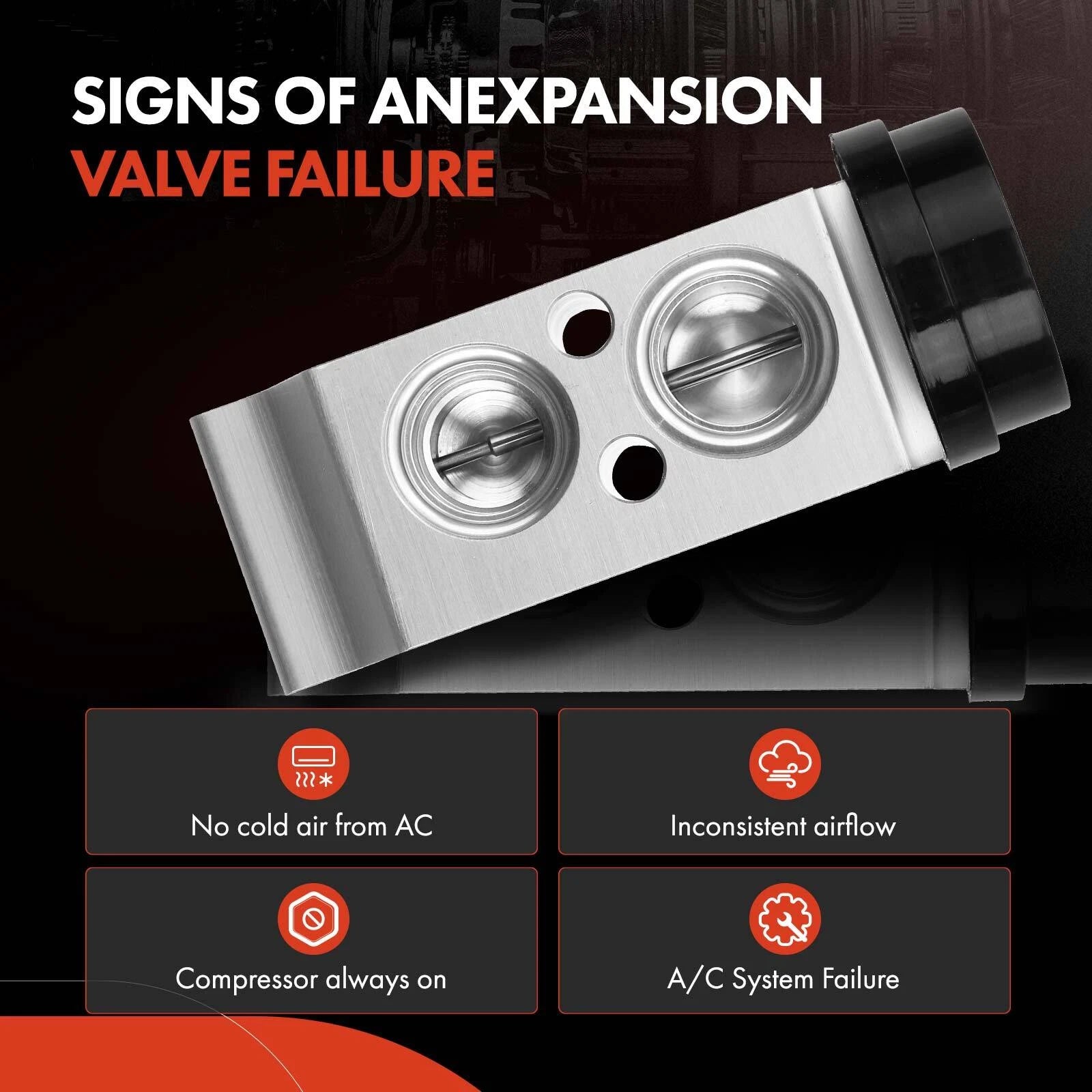 A/C Expansion Valve for Kia Rio Rio5 (2006-2009)