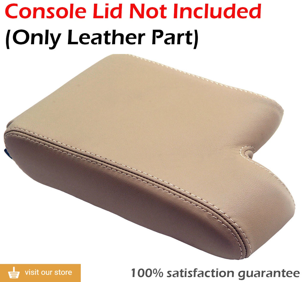 Center Console Armrest Cover for BMW E36 (1992–1999) Beige Leather Synthetic