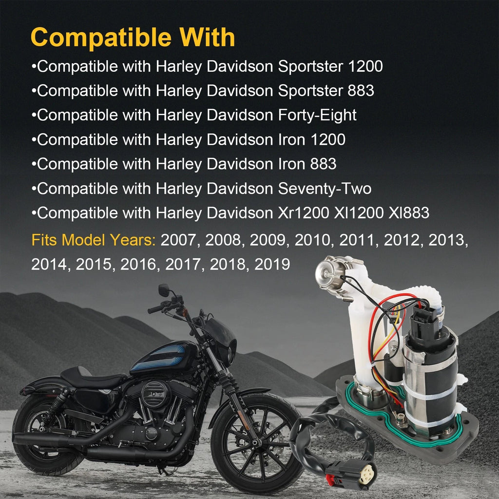 Fuel Pump Module Assembly for Harley Davidson Sportster (2007-2019)