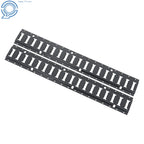 Set of 8 E Track Rails for Enclosed Trailer (3')