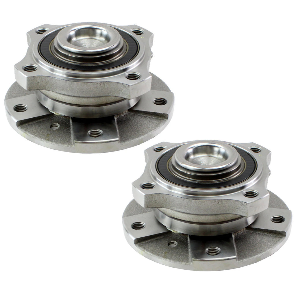 2pc Front Wheel Bearing Hub Assembly for BMW E60 E63 E64 (2001–2010)