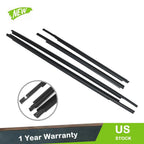 Set of 4 Weatherstrip Window Moulding Trim Seals for Toyota Yaris (2007–2016)