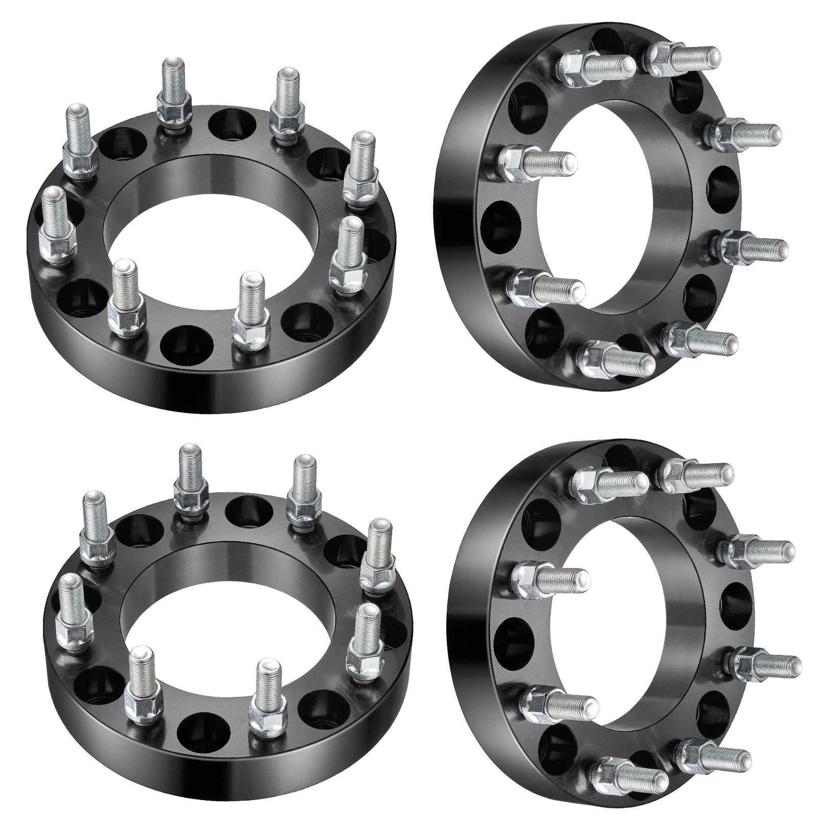 Set of 4 Wheel Spacers 1.5" 8x180 for Chevrolet Silverado Sierra 2500 3500 HD