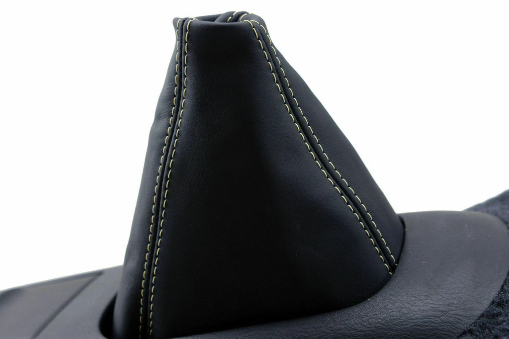 Manual Shift Boot Cover for Honda Prelude (1997–2001) Beige Stitch